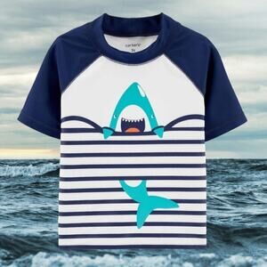 Carter's Boys Rashguard Shark Swin Top 6m